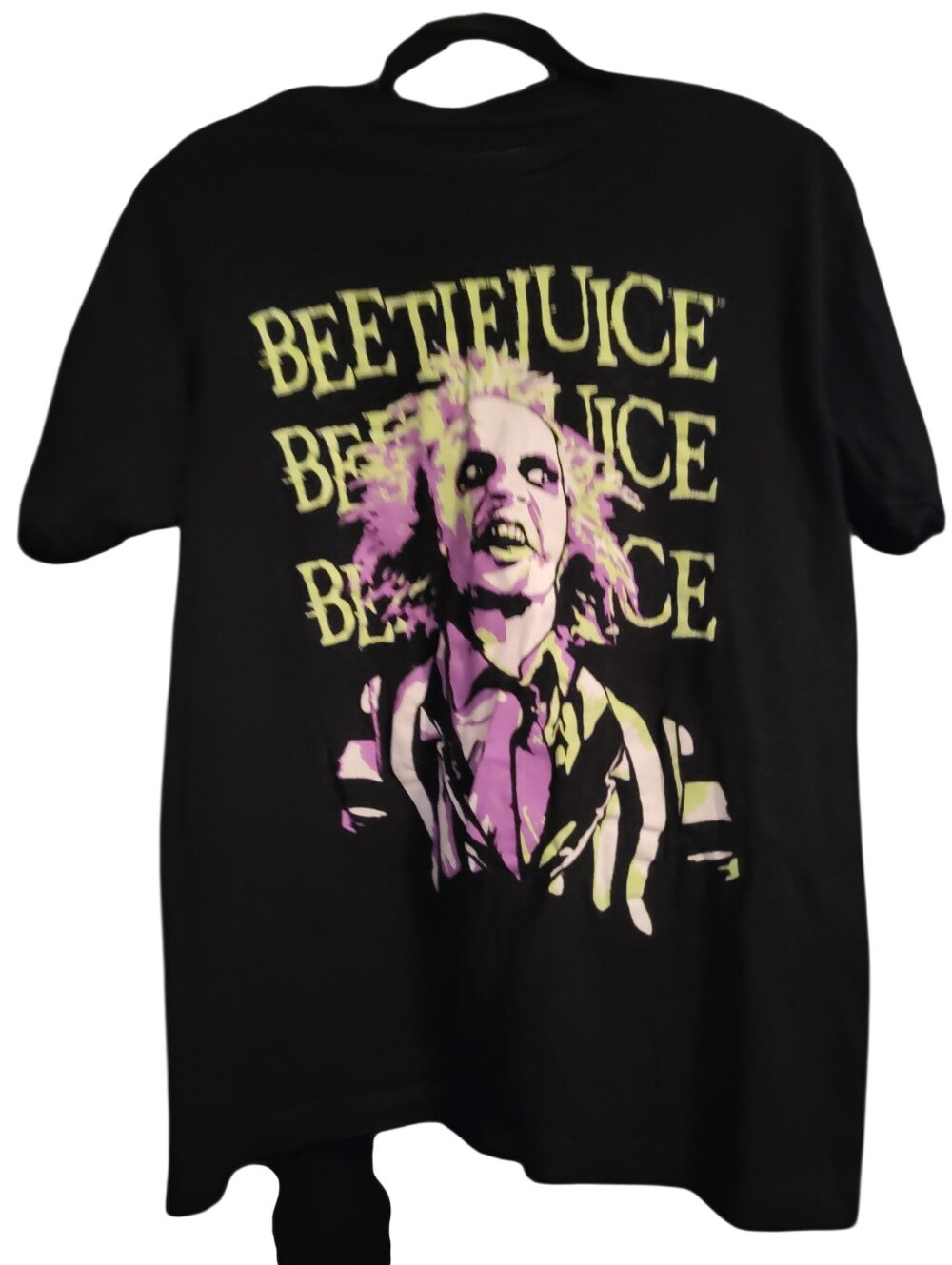 Beetlejuice Graphic Tee - Black sz M